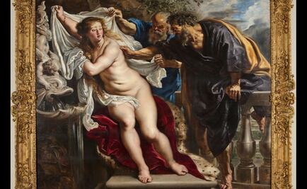 Realizan restauración abierta al público de "Susana y los viejos" de Rubens