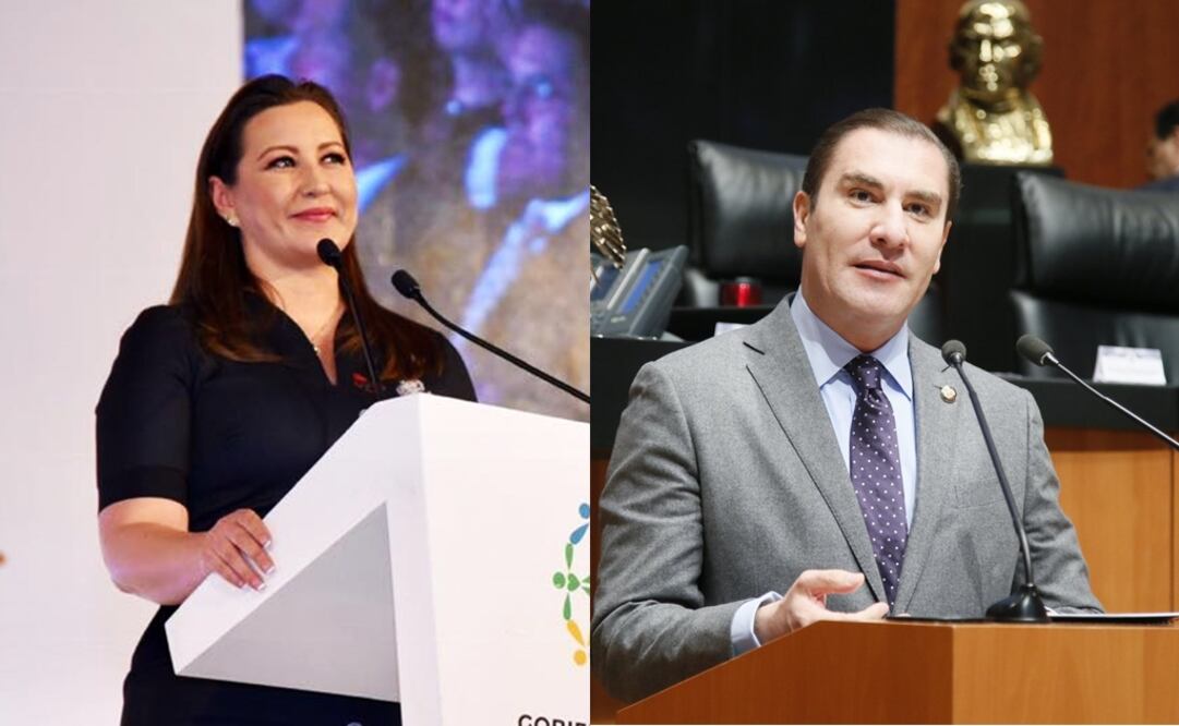 Martha Érika Alonso y su esposo Rafael Moreno Valle (Foto: Tomadas de Facebook )