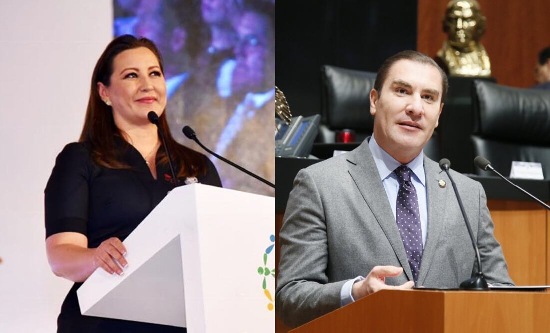 Martha Érika Alonso y su esposo Rafael Moreno Valle (Foto: Tomadas de Facebook )