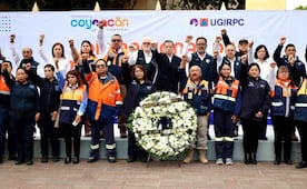 Coyoacán honra a víctimas de sismos del 19-S; "recordar no significa solamente mirar hacia el pasado, es aprender para proteger el futuro”: edil