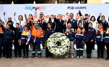 Coyoacán honra a víctimas de sismos del 19-S; "recordar no significa solamente mirar hacia el pasado, es aprender para proteger el futuro”: edil