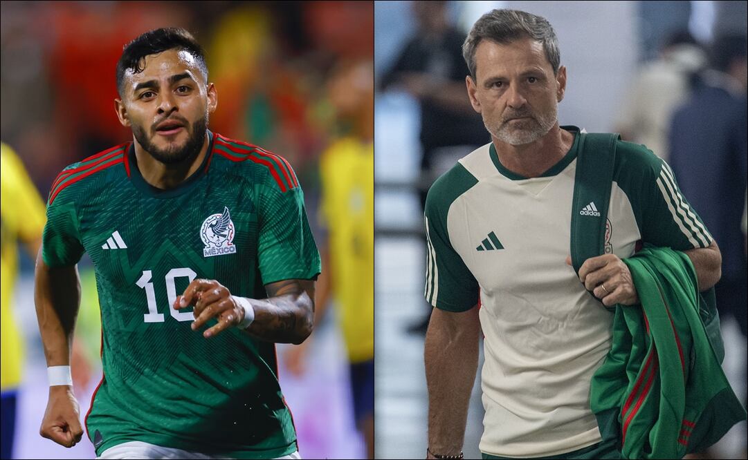 Alexis Vega y Diego Cocca pudieron despedirse ante de abandonar la Selección Mexicana / FOTO: ESPECIAL