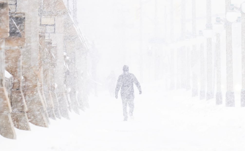 El Servicio Meteorológico Nacional advirtió de un frío peligroso. Foto: AP