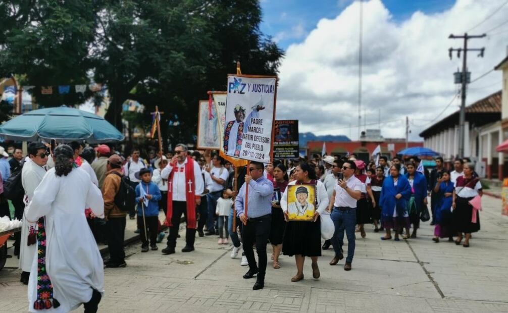 Personas también piden por la paz y alto al crimen organizo en el estado (20/10/2025). Foto: Fredy Martín Pérez / EL UNIVERSAL