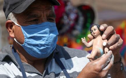 Peligra trabajo de restauradores de Niños Dios por la pandemia del Covid-19