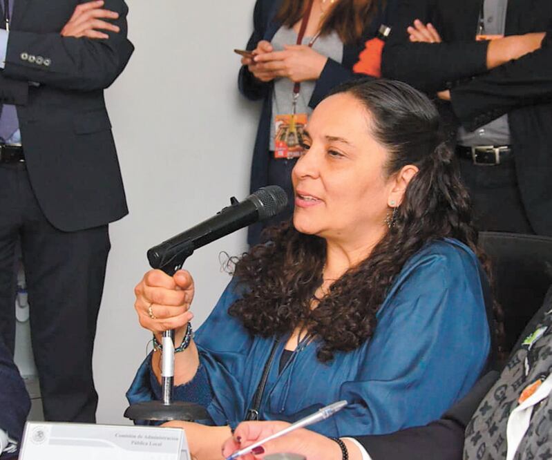 La diputada local morenista Valentina Batres dijo que “la señal que tenemos es del tipo multiprogramador, tomada del Canal 21”, externó. Foto: ESPECIAL