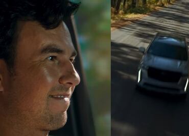 Checo Pérez aparece conduciendo un Cadillac en un comercial; ¿será un guiño a su regreso a Fórmula 1?