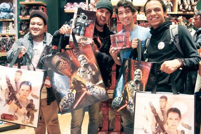 Disney usa su “fuerza” y adelanta la mercancía de Star Wars