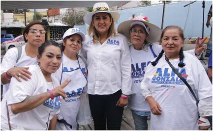 Alfa González pide a vecinos de Tlalpan votar por la continuidad y experiencia del PAN, PRI y PRD