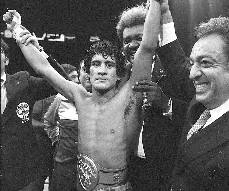 Sánchez fue campeón a los 22 años; murió en un accidente en auto. Foto: ARCHIVO EL UNIVERSAL