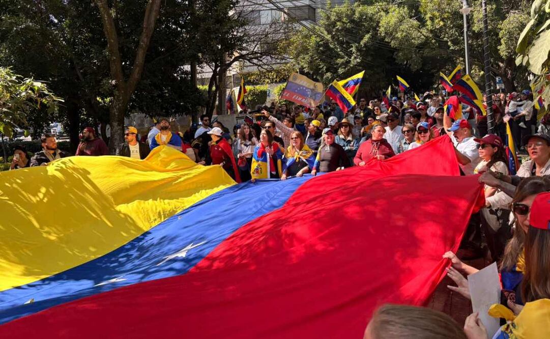 Venezolanos en Guanajuato celebran el “fin de la dictadura”. Imagen ilustrativa. Foto: Sharon Mercado / EL UNIVERSAL