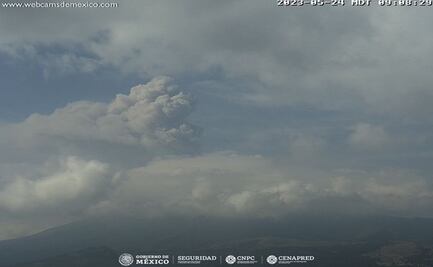 Explosiones siguen disminuyendo: Semáforo de Alerta Volcánica del Popocatépetl se mantiene en amarillo fase 3