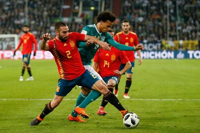 Alemania y España empatan en un partidazo