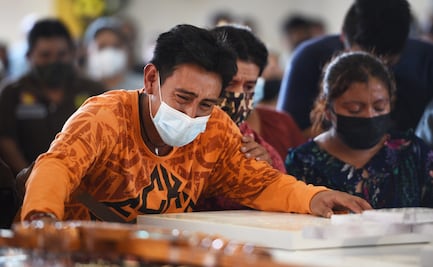 Despiden a seis de las víctimas de Grace en Veracruz