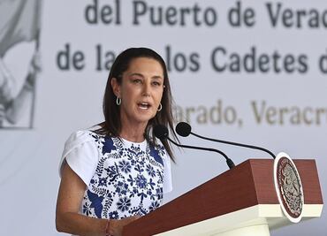 Sheinbaum llama "vendepatrias" a quienes están a favor de buscar ayuda del extranjero; "México es libre y soberano", dice