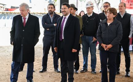Gobierno de CDMX visita obras del Tren Interurbano México-Toluca