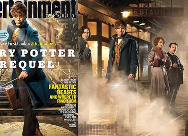 Difunden primeras imágenes de precuela de Harry Potter