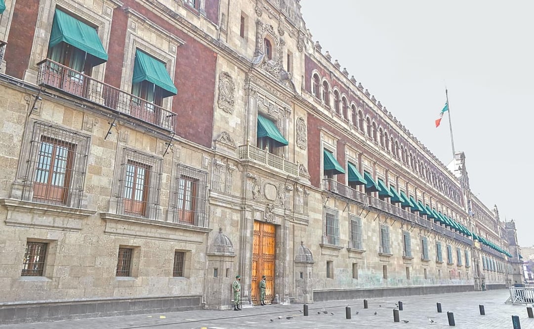 La obra inconclusa en Palacio Nacional