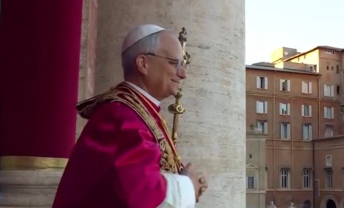 El cardenal estadounidense Robert Francis Prevost es nombre León XIV. Foto: Captura de pantalla