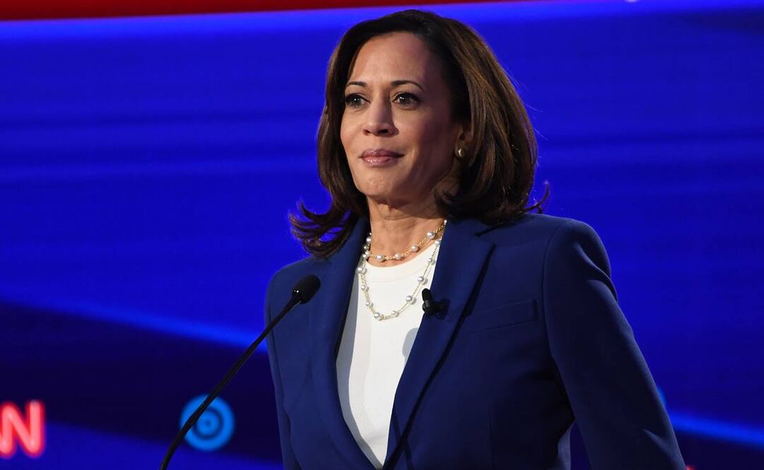 La senadora demócrata Kamala Harris, de 54 años, irrumpió en la batalla por la candidatura demócrata como una de las grandes favoritas (Foto: AFP)