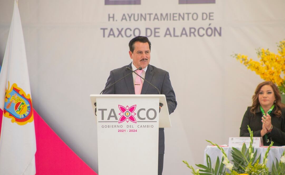 Mario Figueroa Mundo, alcalde de Taxco. Foto: @MarioFigueroaM