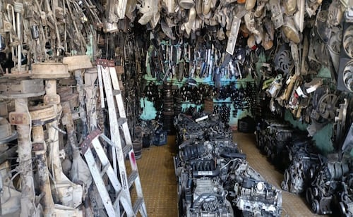 10 Tons of Auto Parts Seized in Chicoloapan; Raid Follows Motorcycle Theft Probe