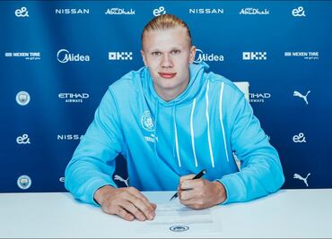 Manchester City ha confirmado el fichaje de Erling Haaland