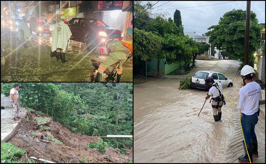 Fotos: Protección Civil de Chiapas