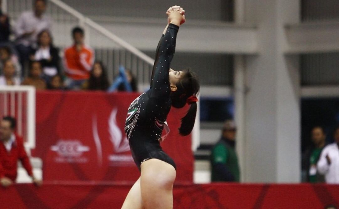 Gimnasta mexicana. Foto: @CONADE