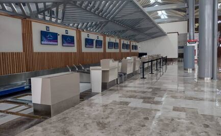 AIFA, día dos: pasajeros aterrizan en un aeropuerto desolado