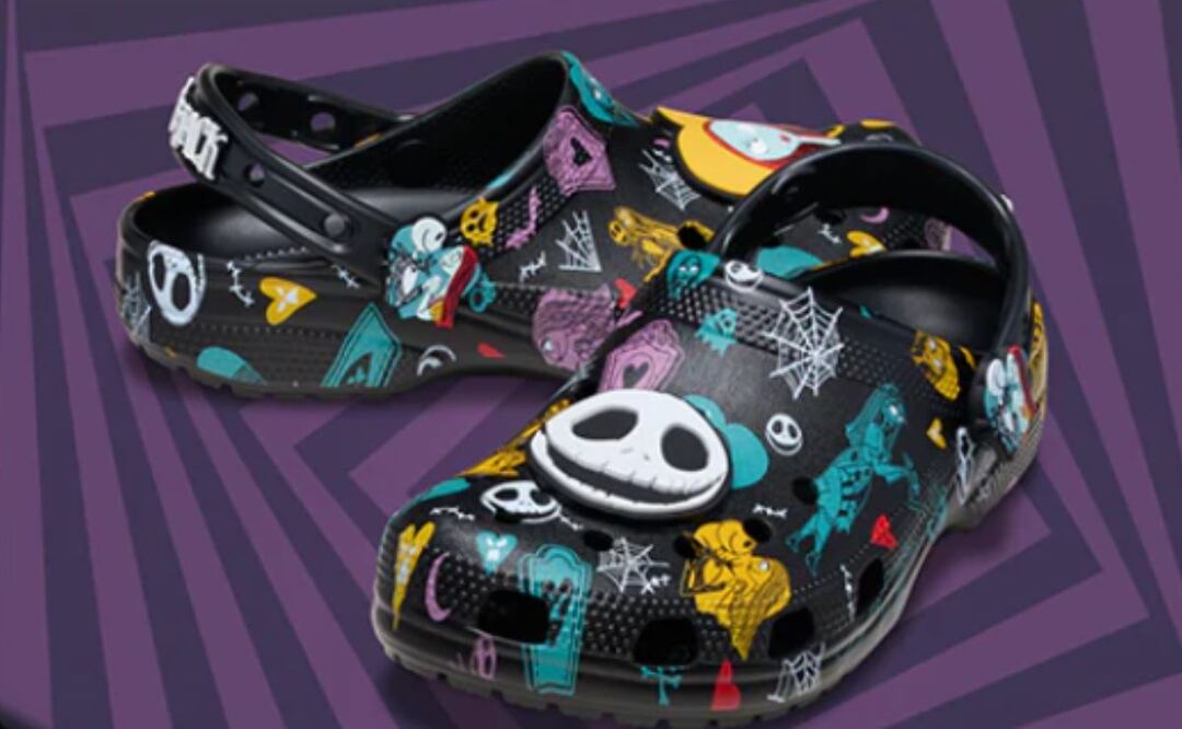 Estos son los detalles de la nueva colección de Crocs y "El extraño mundo de Jack". Foto: Crocs