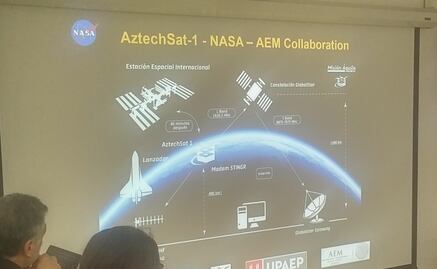 Lanzarán nanosatélite mexicano desde la Estación Espacial Internacional