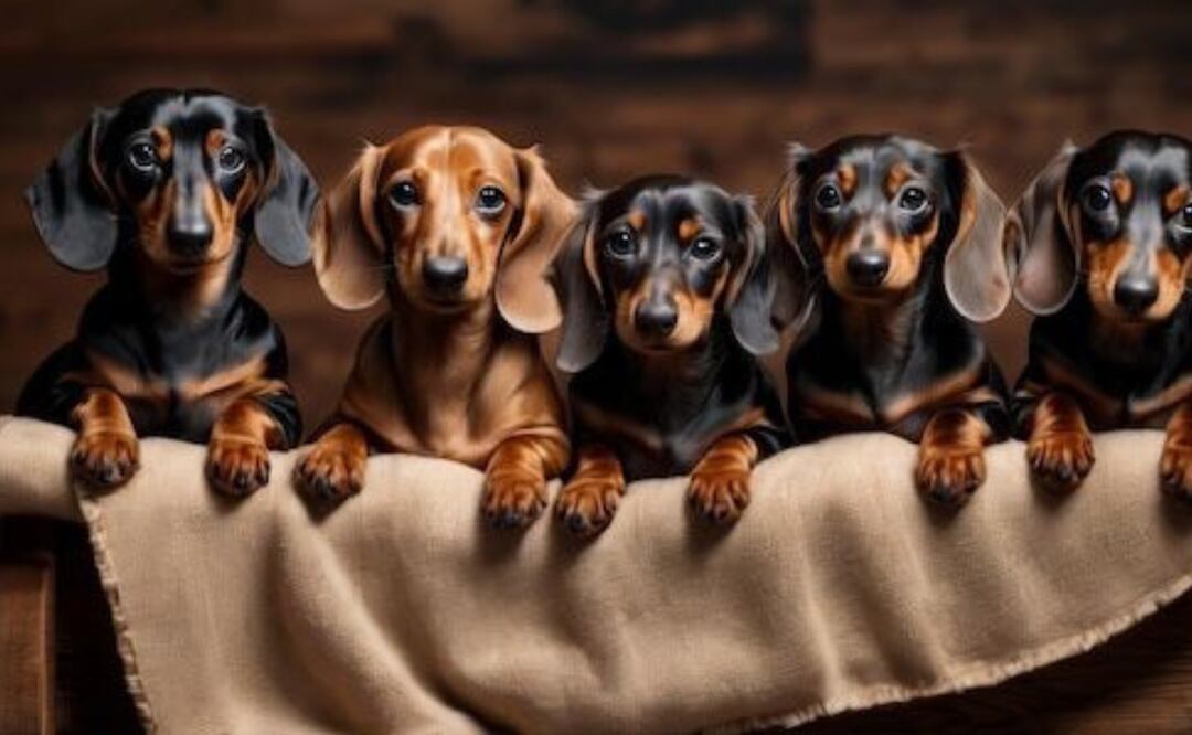 Alemania contempla prohibir la cría de perros salchichas. Fuente: Freepik.