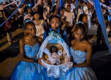 El pueblo de Colombia que celebra la Navidad en febrero y con un Niño Dios negro