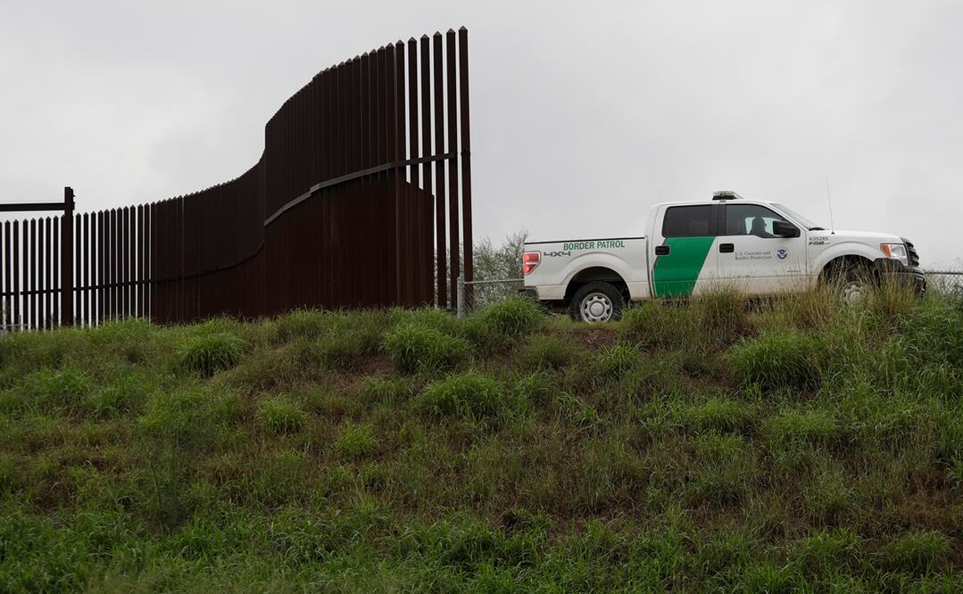 Muro fronterizo en Texas. Foto: AP