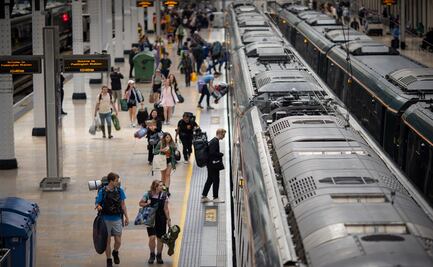 Millones de afectados deja segundo día de huelga ferroviaria en Reino Unido