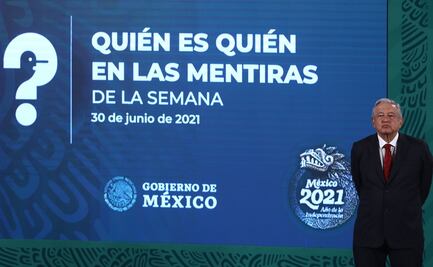 AMLO presenta informe “Quién es quién en las mentiras de la semana”