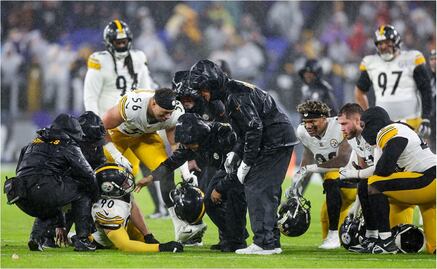 Steelers se imponen en Baltimore, pero se encienden las alarmas; T.J. Watt sale lesionado