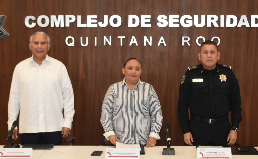 Policías de Quintana Roo son investigados por posible homicidio de joven detenido (27/01/2025). Foto: Cortesía FGE