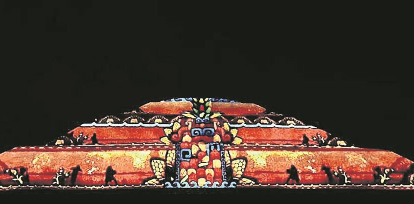 Teotihuacán de noche (ARCHIVO. EL UNIVERSAL)