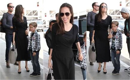 Angelina Jolie y su delgada figura