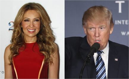 "No apoyo ni apoyaré a Donald Trump", Thalía