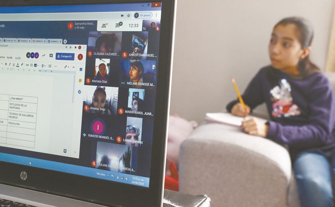 Las brechas digitales limitaron beneficios en educación, opinan. Foto: ARCHIVO EL UNIVERSAL