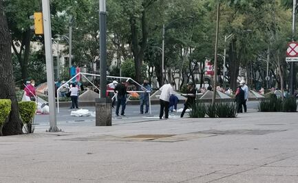 Tras diálogo con Segob, jubilados levantan bloqueo en Paseo de la Reforma