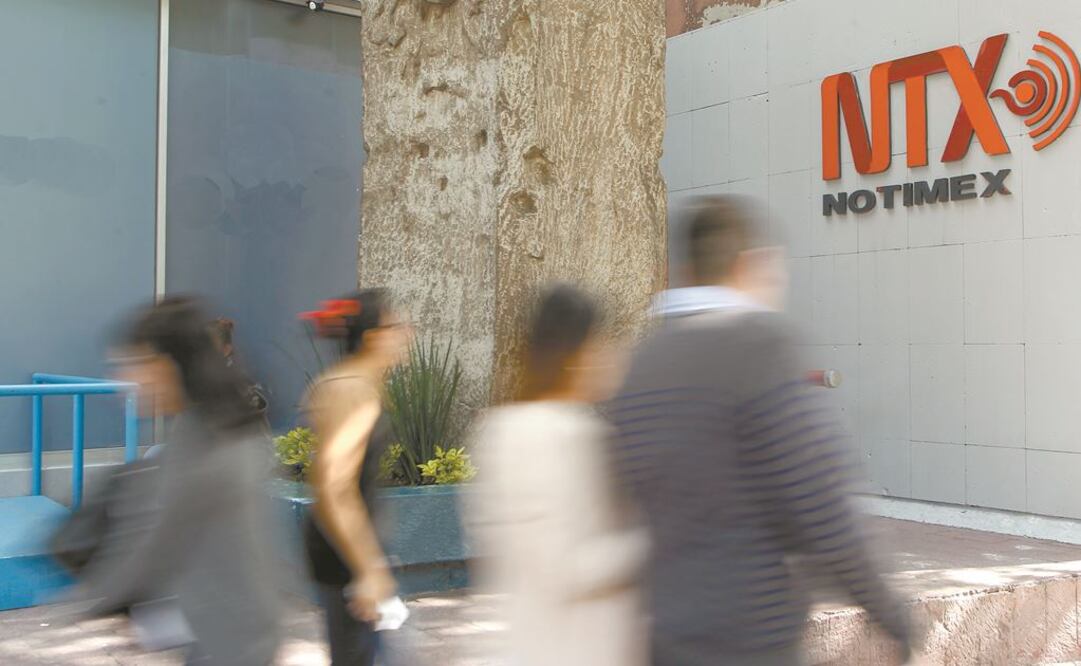 Sede de Notimex en la Ciudad de México. (HUMBERTO MORQUECHO. EL UNIVERSAL)