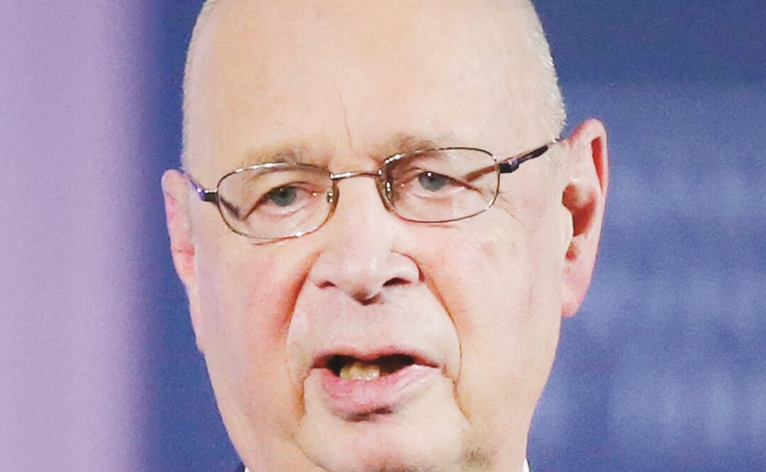 Klaus Schwab, presidente del World Economic Forum. (Archivo. EL UNIVERSAL)