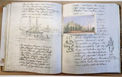 Maximiliano y su diario de 1863