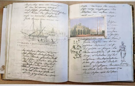 Maximiliano y su diario de 1863