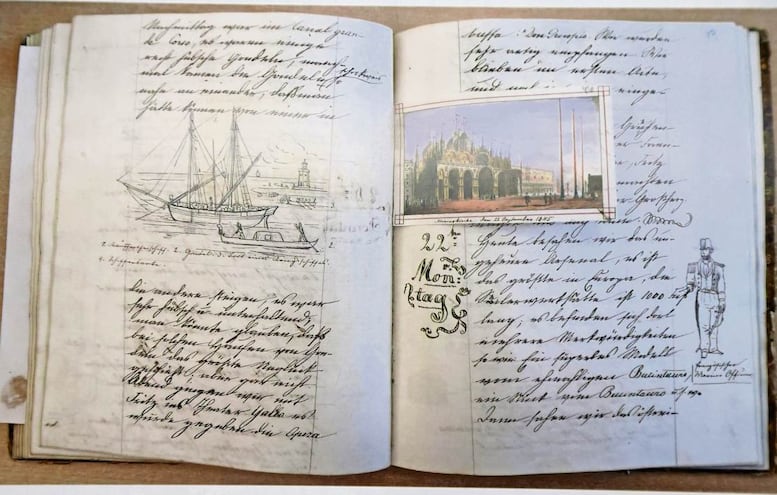 Maximiliano y su diario de 1863