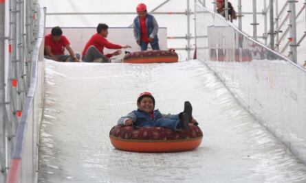 Navidad 2022: Dónde están los toboganes de nieve gratuitos